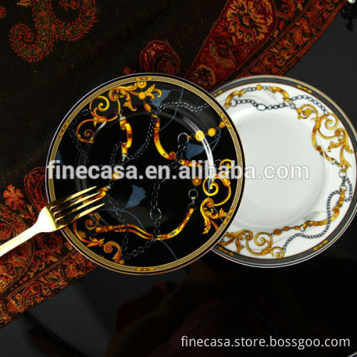 2015 New design Luxury ceramic plate